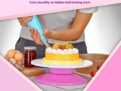 Revolving Cake Decorating Turntable Stand for Cake Decorating | Rotating Turntable Cake Stand图2