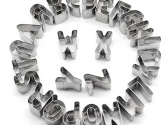 Stainless Steel 26pcs Alphabet Cookie Cutter set图3