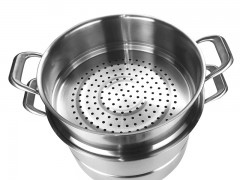 Stainless Steel Three-Layer Steaming Soup Pan图3