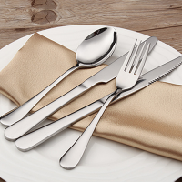 High quality stainless steel western knife, fork, spoon, steak knife and tableware