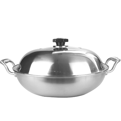 JBM6003 Stainless Steel Semi - Transparent Frying Pan图4