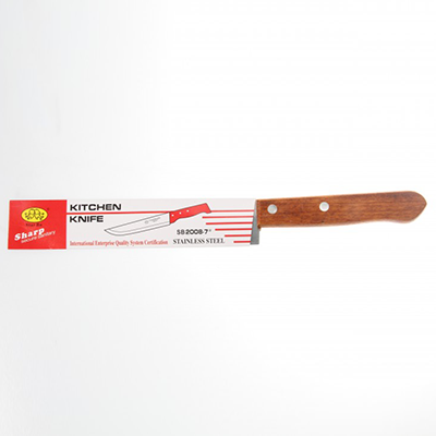 CKBBK001 7" Kitchen Knife (wood handle)图3