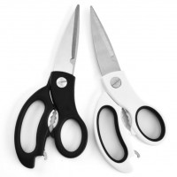 Stainless steel civil tailor scissors household kitchen scissors can clip walnut multifunctional sci