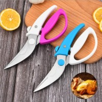 New stainless steel kitchen tools chicken bone shear spring design food scissors refrigerator food s
