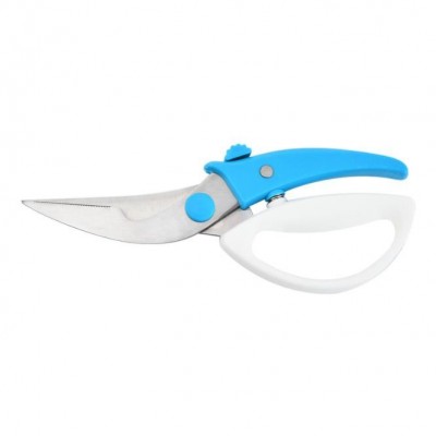 New stainless steel kitchen tools chicken bone shear spring design food scissors refrigerator food s图4