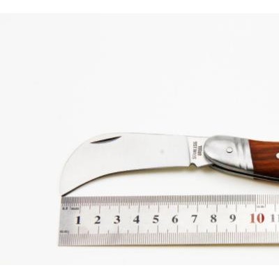 Multifunctional hardware tools folding cable knife, electrical machete, wire cutting wood handle kni图2