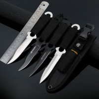 Outdoor high hardness sharp tactical knife outdoor tool small straight knife wilderness survival non