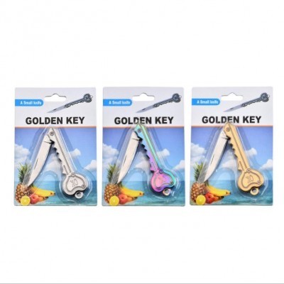Mini key knife outdoor camping mountaineering self-defense pocket knife express knife图4
