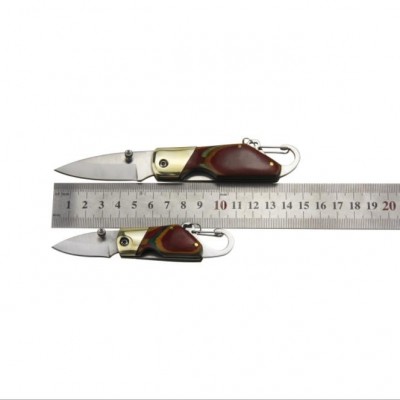 QQ Mini Key Ring Stainless Steel Outdoor Portable Knife Gift Knife Folding Pocket Knife图3