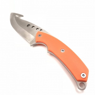 Wholesale outdoor camping rubber oil handle hunting knife blanks图2