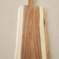 Acacia cutting board with handle not Splicing