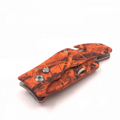China manufacturer factory camouflage aluminum handle utility knife folding图5