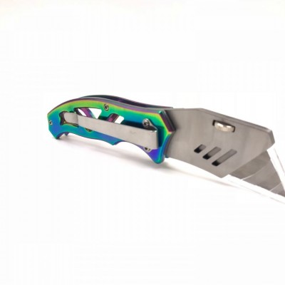 Anodized Folding Utility knife图2