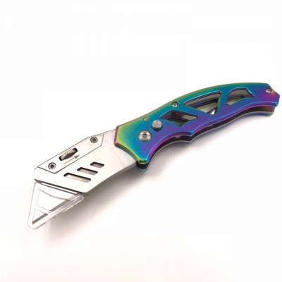 Anodized Folding Utility knife图3