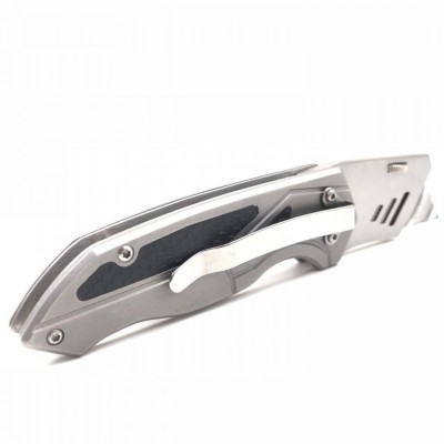 The best quick replacement box cutter pocket utility tool heavy duty utility knife图2