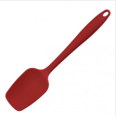 Silica gel mini spatula T-spatula baking tools one solid color small silica gel spatula图2