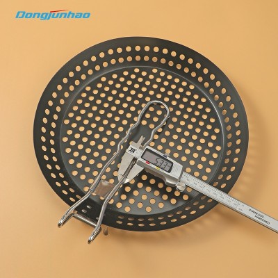 Wholesale BBQ new tools hot coal keeper metal grill charcoal holder basket图5