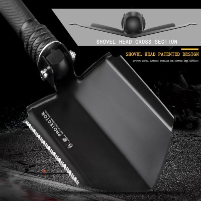 Outdoor engineer shovel multi-functional headlines supply arms shovel manganese steel shovel outdoor图4