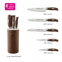 Kitchen knives wholesale alloy knives wholesale kitchenware 6 sets