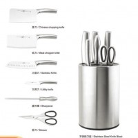 Kitchen stainless steel 6-piece kitchen knife set