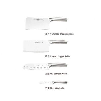 Kitchen stainless steel 6-piece kitchen knife set图2