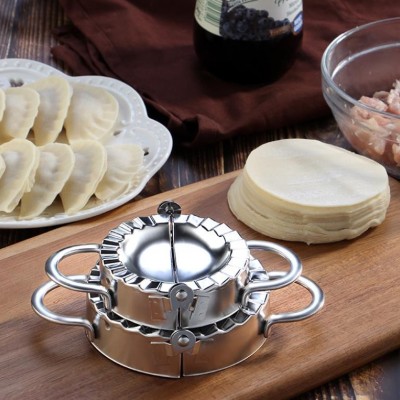 food grade 18/8 stainless steel manual dumpling press mould dumpling maker 1 buyer图2