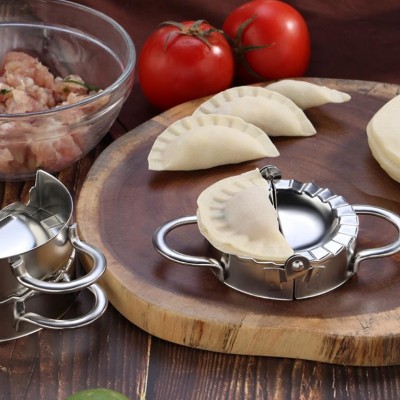 food grade 18/8 stainless steel manual dumpling press mould dumpling maker 1 buyer图4