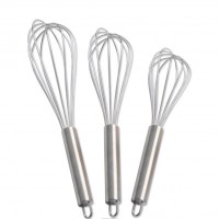 The best-selling whisk 3stainless steel whisks for cooking utensils 8"+10"+12"