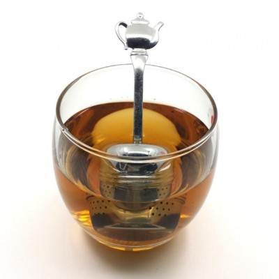 304 stainless steel tea infuser tea ball filter tea leak tea dregs tea set accessories图3