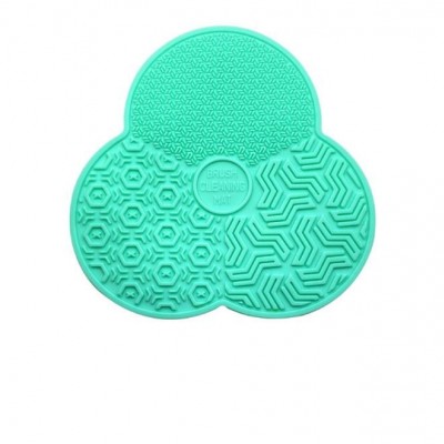 Large silica gel cleaning pad makeup brush cleaning pad with suction cup Silica gel cleaning pad hai图3