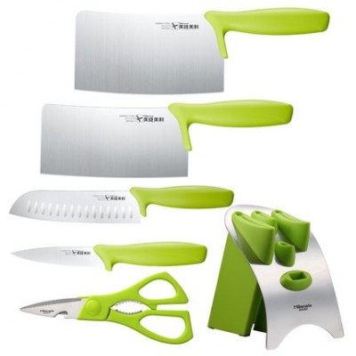 Colorful 6-piece kitchen knife kitchen knife kitchen knife set kitchen knife set combination图4