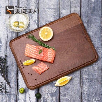 Household kitchen solid wood chopping board chopping board can be used to cut vegetables and fruits图2