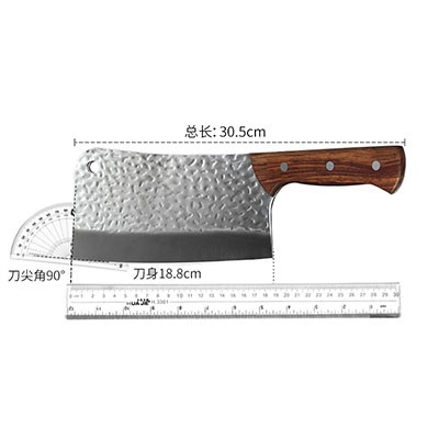 Forged yellow silk wooden fish knife图4