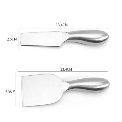 hot sales 4pcs hollow handle stainless steel cheese knife set图4