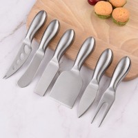 hot sales 4pcs hollow handle stainless steel cheese knife set