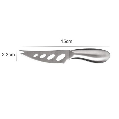 hot sales 4pcs hollow handle stainless steel cheese knife set图4