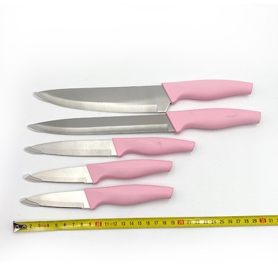 Kitchen knife set with cutting board图5