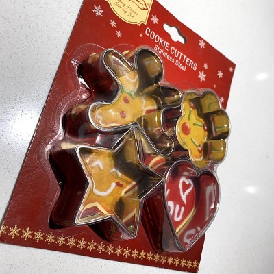 4 sets of classic Christmas biscuit molds图2