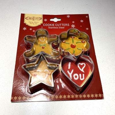 4 sets of classic Christmas biscuit molds图3