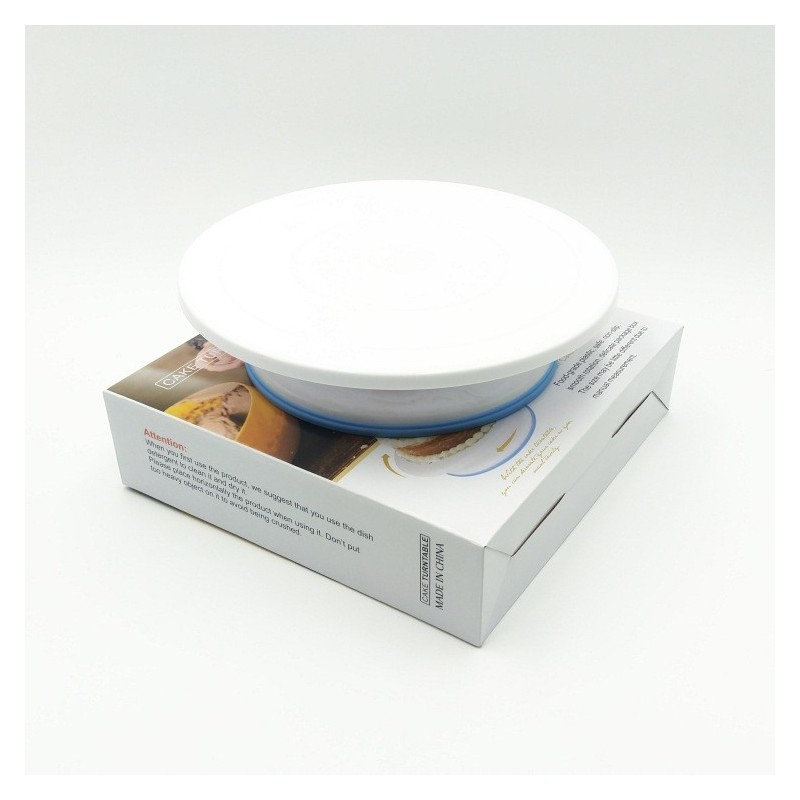 Cake decorating turntable kitchen supplies DIY baking turntable 28cm with color box packaging图3