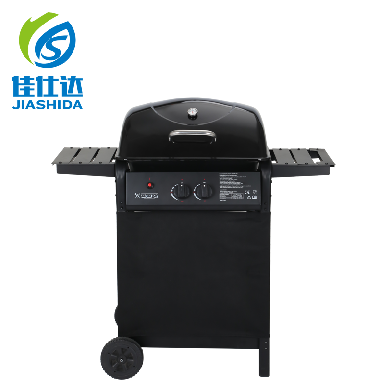 Gas BBQ Grill Outdoor Stainless Steel 2 Burners BBQ Gas Grill Gas Barbecues Grills BBQ for Outdoor P图2