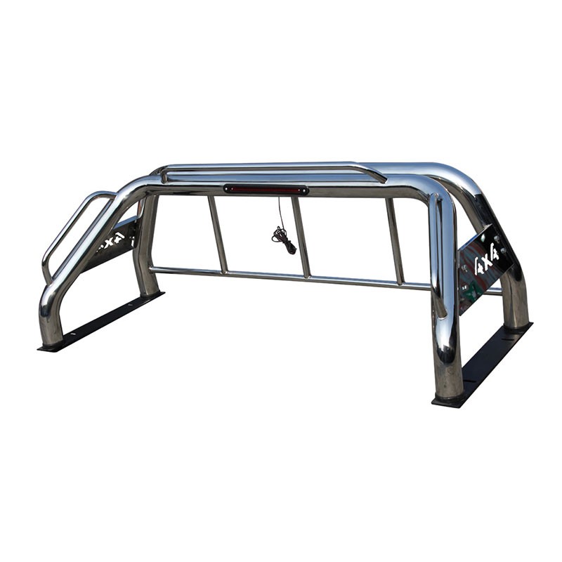 Stainless Steel 201 exterior accessories Roll Bar For Hilux Vigo 2009-2014 barra antivuelco de recog图2