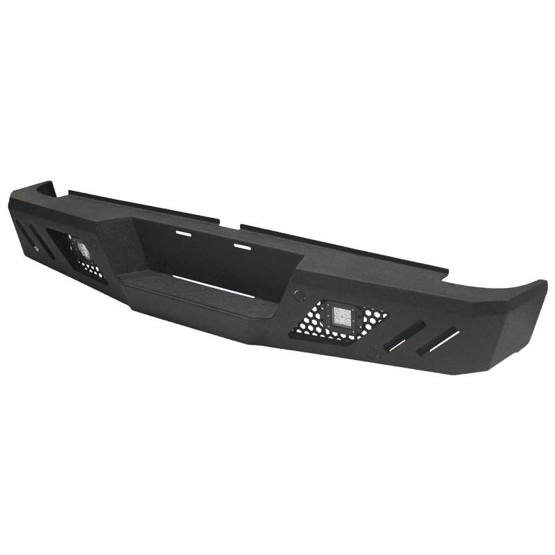 Factory Selling Steel Rear Guard Rear Bumper Protector Car Rear Bumper for Toyota Hilux REVO图2