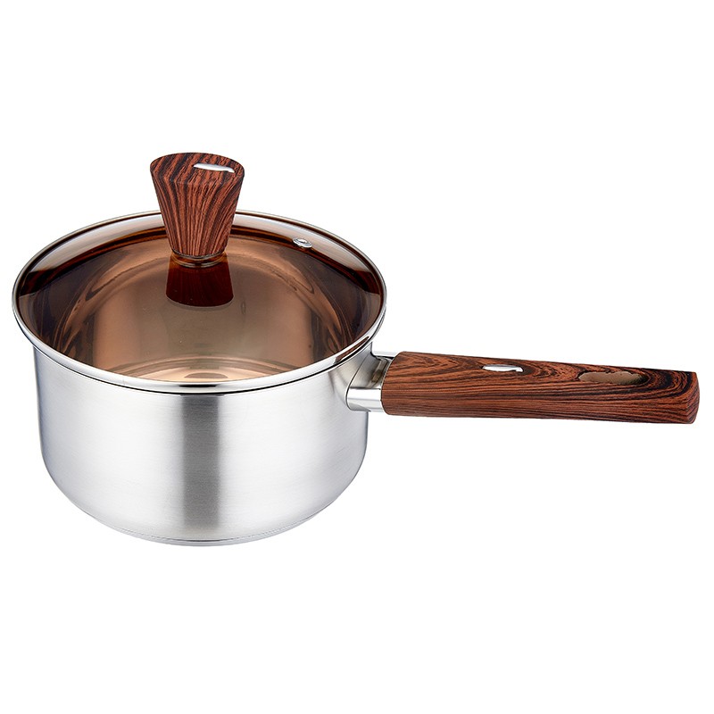 16cm stainless steel sauce pan with sprayed handle图2