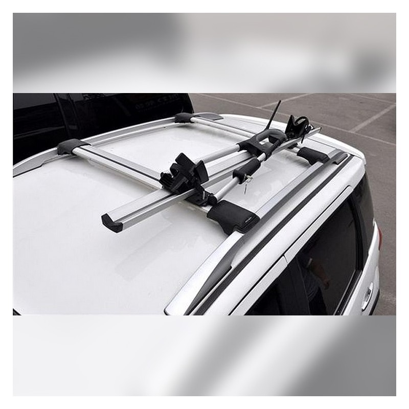 Hot Sale Factory Wholesale Aluminum Alloy Universal Car Top Roof Bicycle Car Rack for Car图4