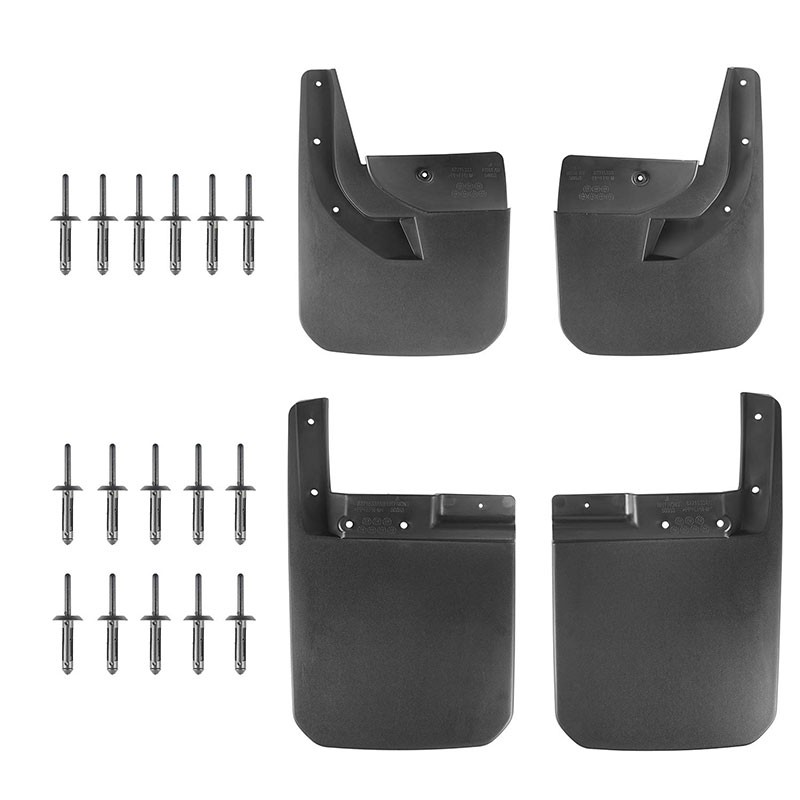 Car Mudguard Fender Mud Guards Mud Flaps for Dmax Jeep Wrangler图2