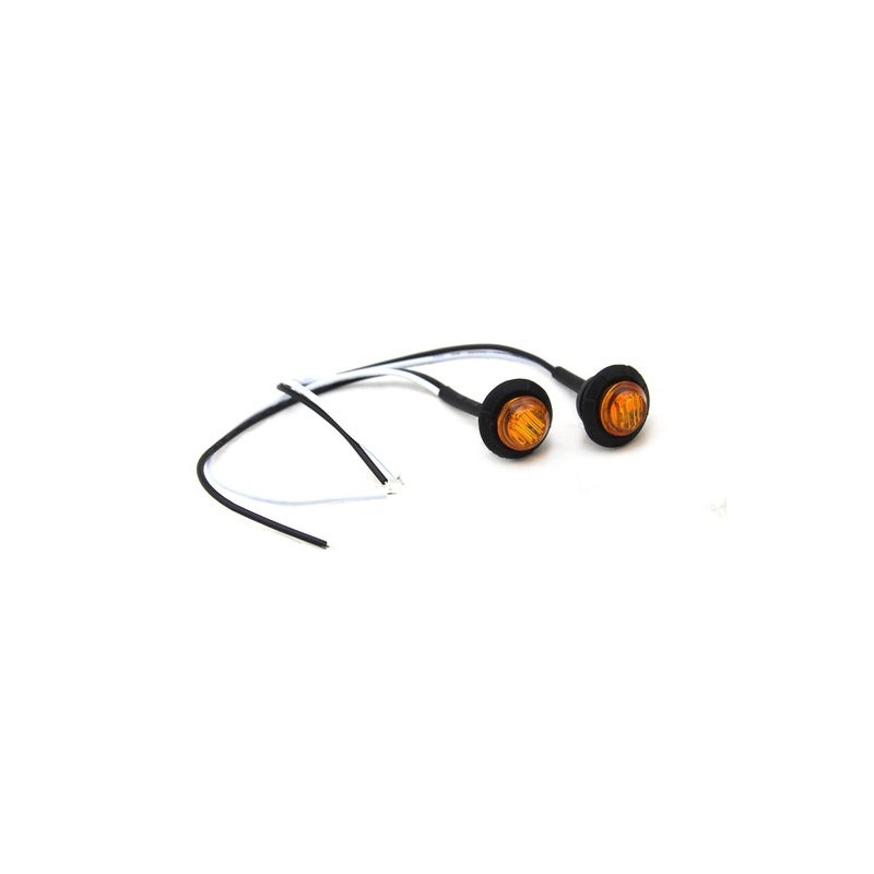 3/4"Side Marker Light Amber图2