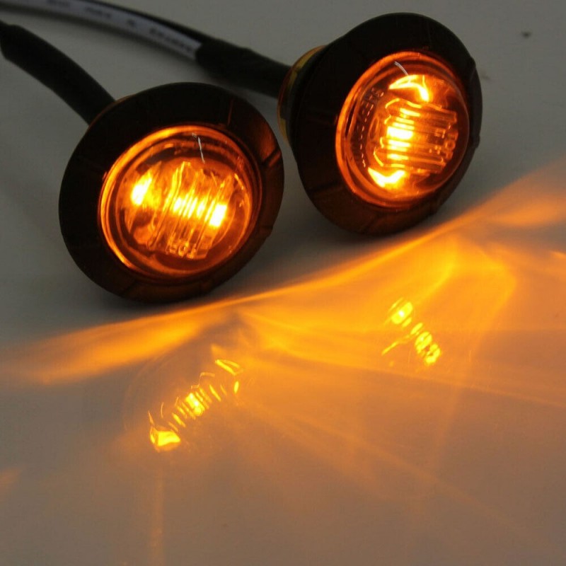 3/4"LED Side Marker Light Amber 2图5