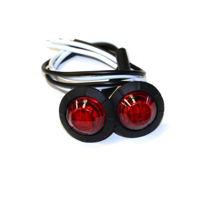 3/4"LED Side Marker Light Red图3