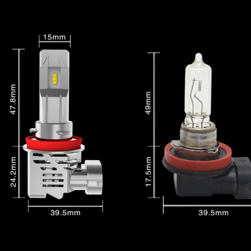 M3 Headlight Bulb With Fan图3